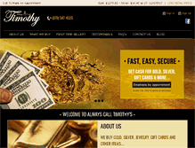Tablet Screenshot of alwayscalltimothy.com